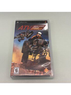 ATV Offroad Fury Pro for Sony PlayStation PSP W/Manual